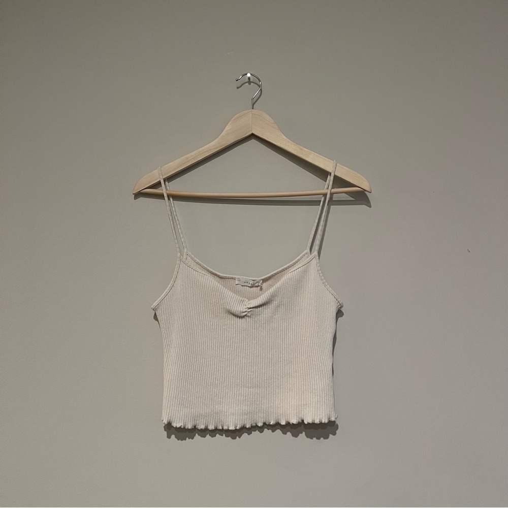 Lush Cream Tank Top